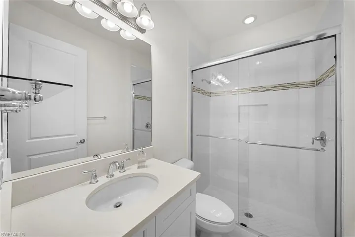 Full bath first floor near office.