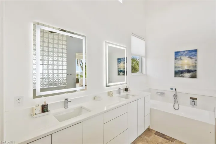 second floor - master bath
