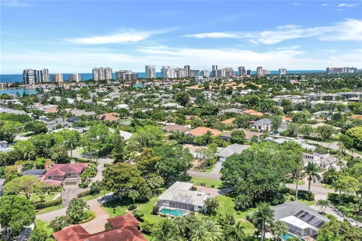 Ideal location in The Moorings section of the Naples City Limits