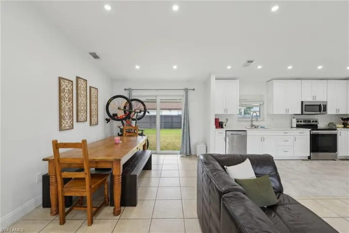 Dining space