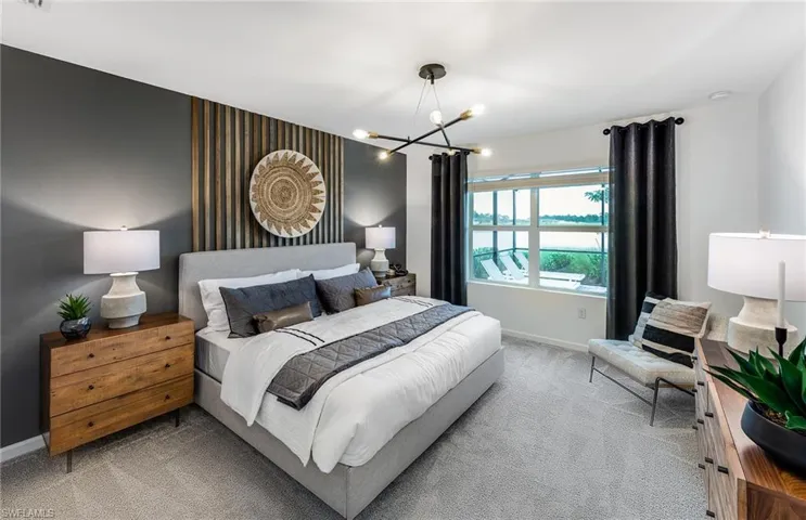 Interior photos are of a staged model home. Illustration purposes only.