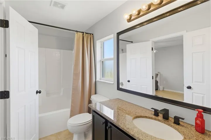 Well-appointed bathroom offering convenience and style.