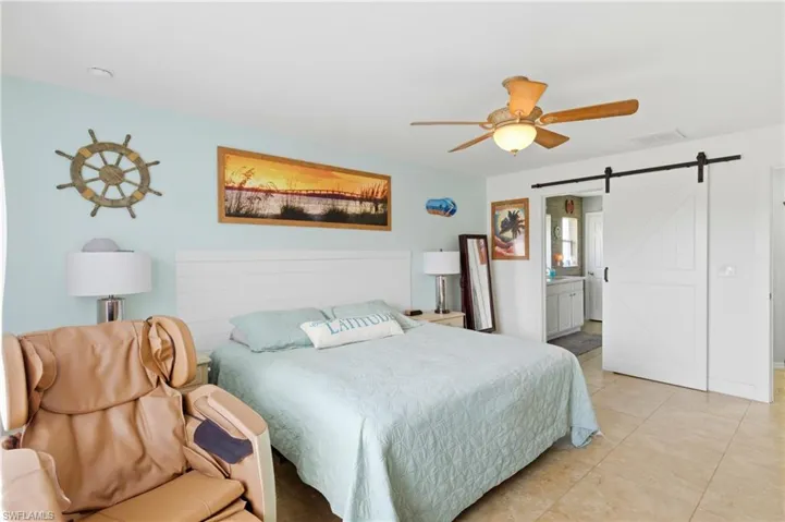 Generous primary suite offering comfort, privacy, and a peaceful escape.
