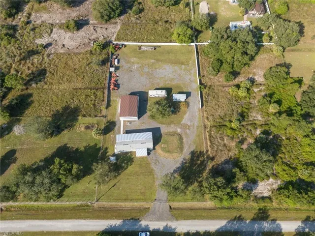 Aerial view of property's location