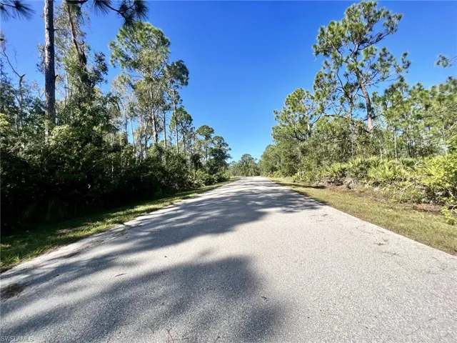 View of asphalt road