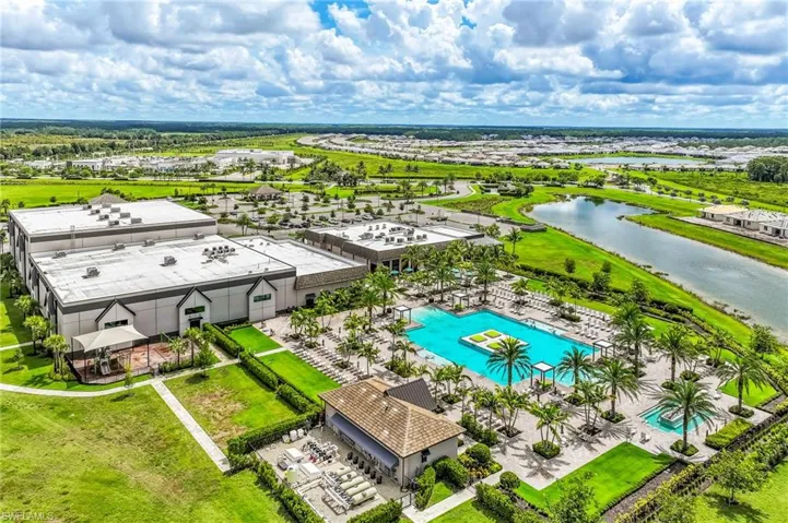 Aerial View of Amenity Center