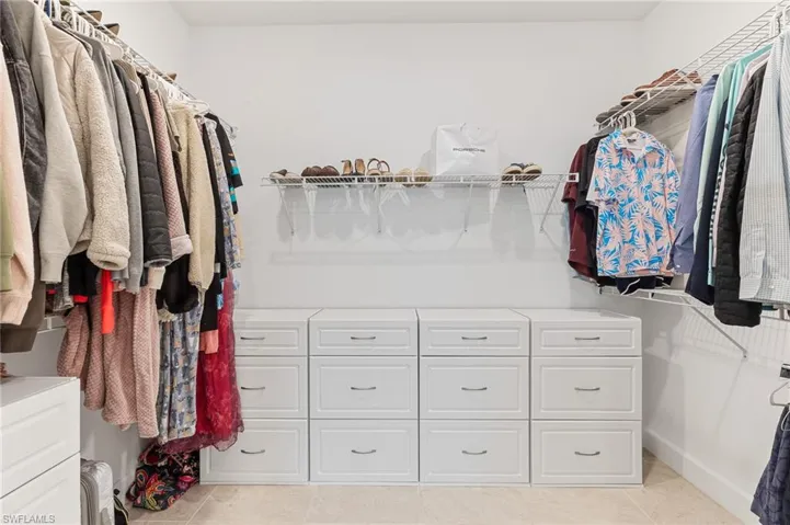 Primary Walk-In Closet