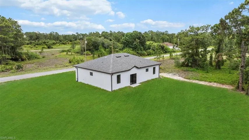 Aerial view of property and surrounding area