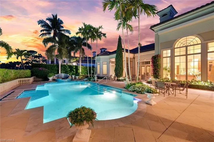 View of pool with patio surround