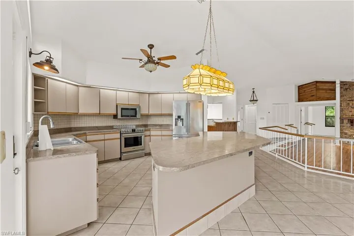 Functional kitchen footprint ready for full redesign, ideal for value-add improvements.
