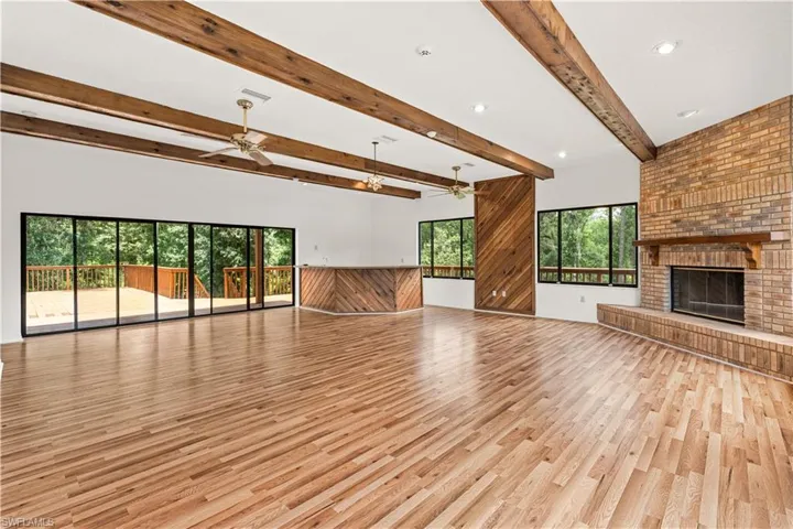 Spacious living area filled with natural light, offering a comfortable layout ideal for everyday living or future customization. A welcoming central gathering space within the home.