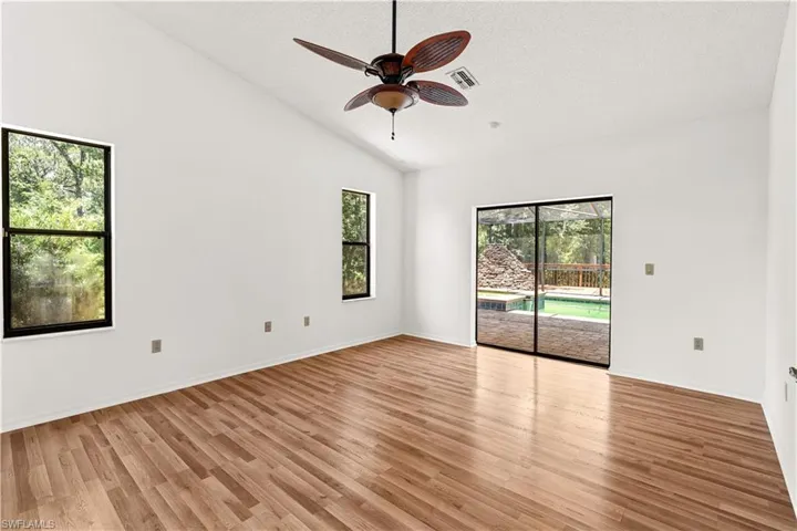 Generous primary bedroom with a comfortable layout, offering privacy and a quiet retreat within the home.