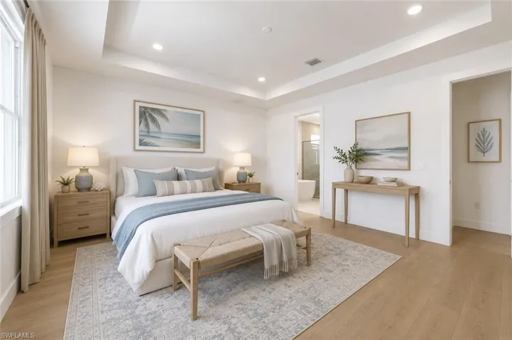Primary Bedroom Suite | Montura Coastal | Virtual Staging