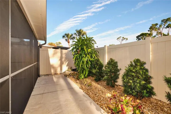 Patio walk way