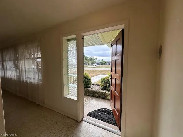 Doorway to outside