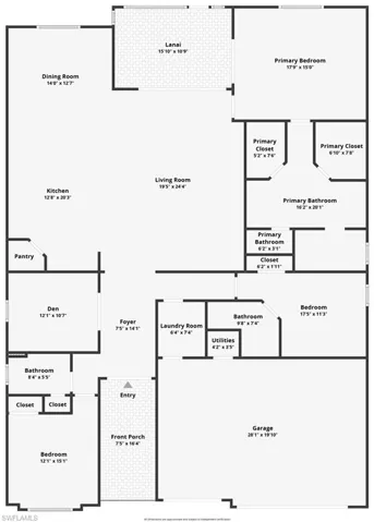 View of home floor plan