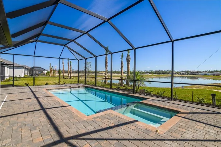 Relax and enjoy long afternoons from your private pool and spa.