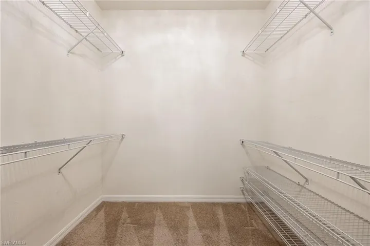 Spacious closet in Primary Bedroom