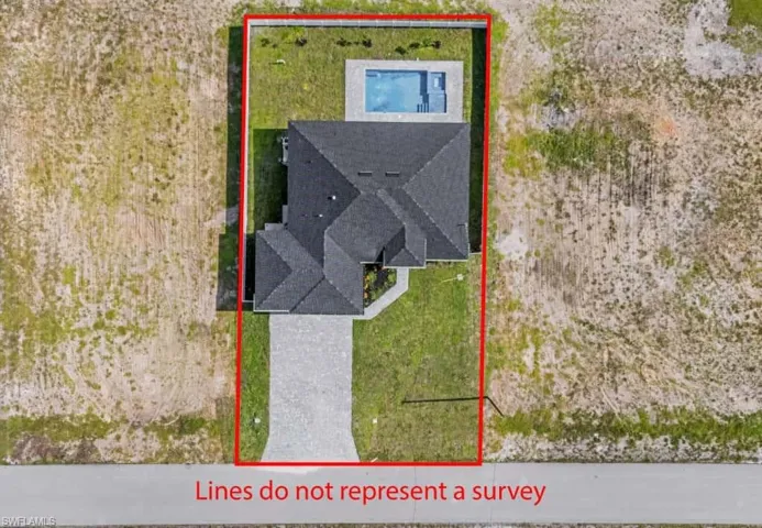 View of property location featuring property boundaries highlighted