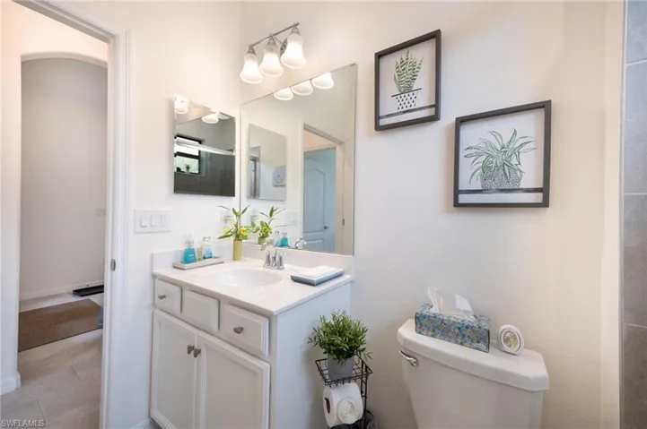 Main Guest Bathroom  vanity