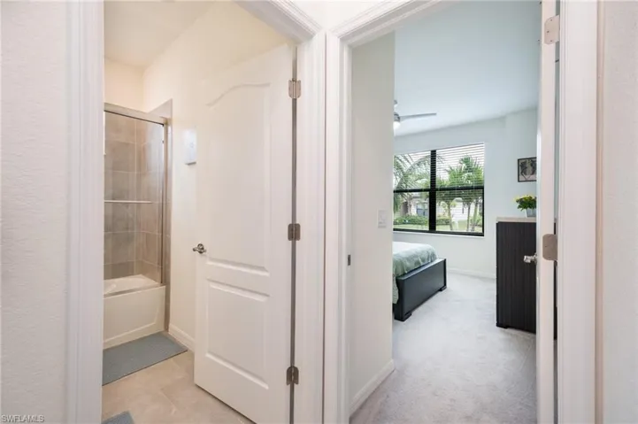 Entries to Main Guest Bathroom and Guest Bedroom #3