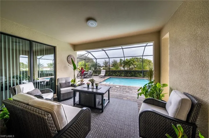 View of patio / terrace with an outdoor hangout area