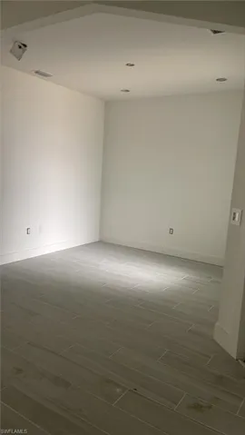 Flex room with tile flooring throughout entire home