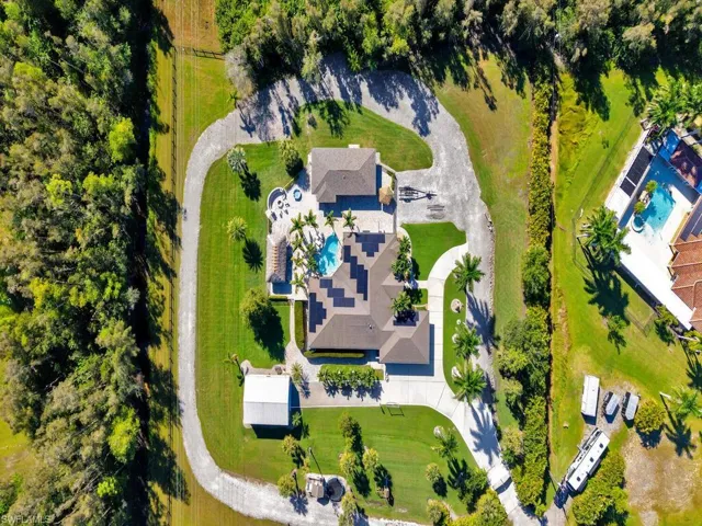 Bird's Eye View Of Home