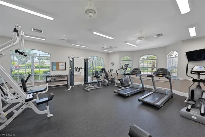 View of exercise room