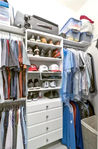 Primary Custom built closet