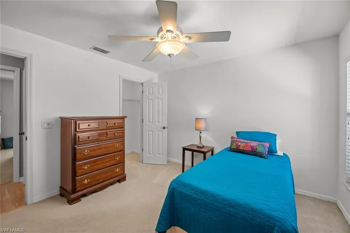4th Bedroom with Walk in Closet