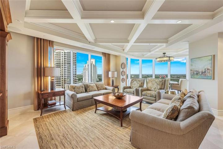 Notice the enclosed lanai space just off the family room/den.