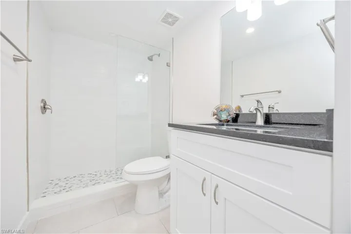 Second Bathroom w/walk in shower