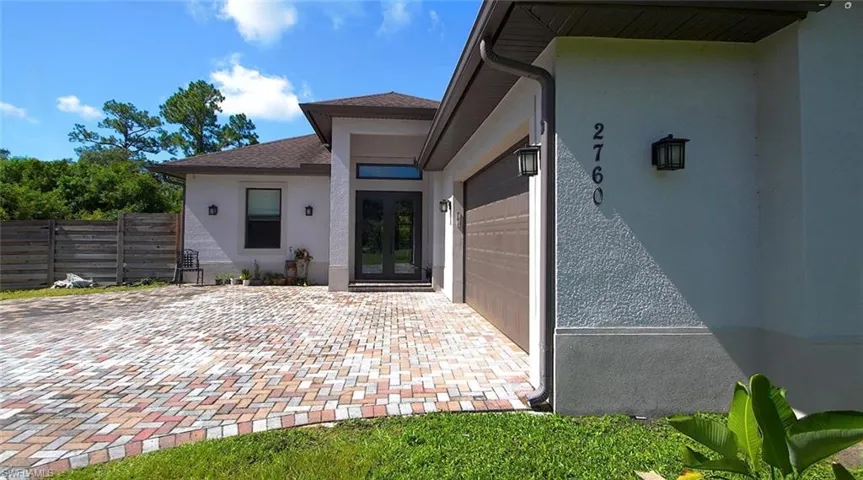 View of exterior entry