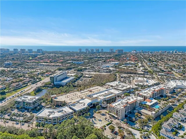 View of urban area featuring a nearby body of water