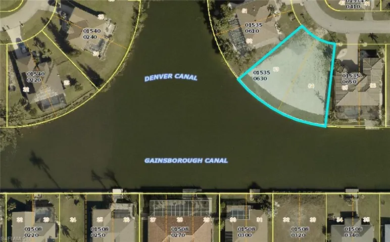 Map of property location featuring property boundaries highlighted