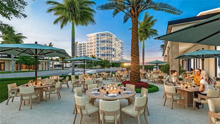 View of patio / terrace with outdoor dining at 7 islands project