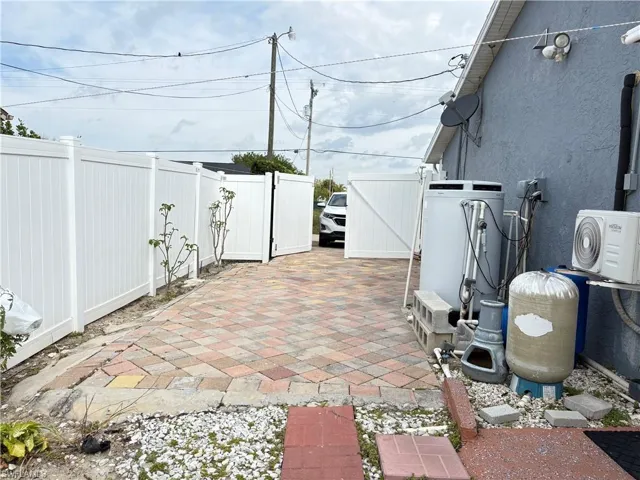View of patio / terrace with ac unit and fence