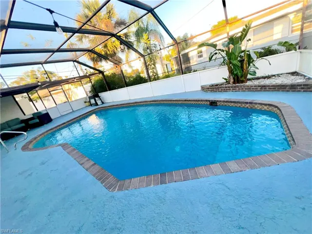 View of pool and Lanai