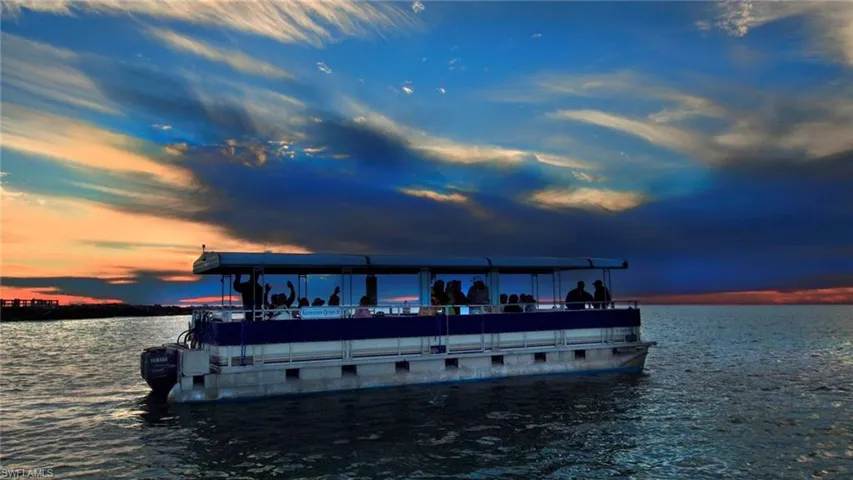 Windstar's private boat shuttle / sunset cruises/Keewaydin Island!
