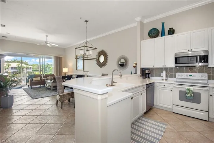 Plenty of cabinetry and counter space