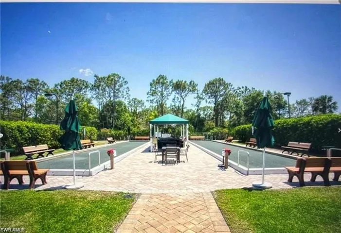 Bocce courts