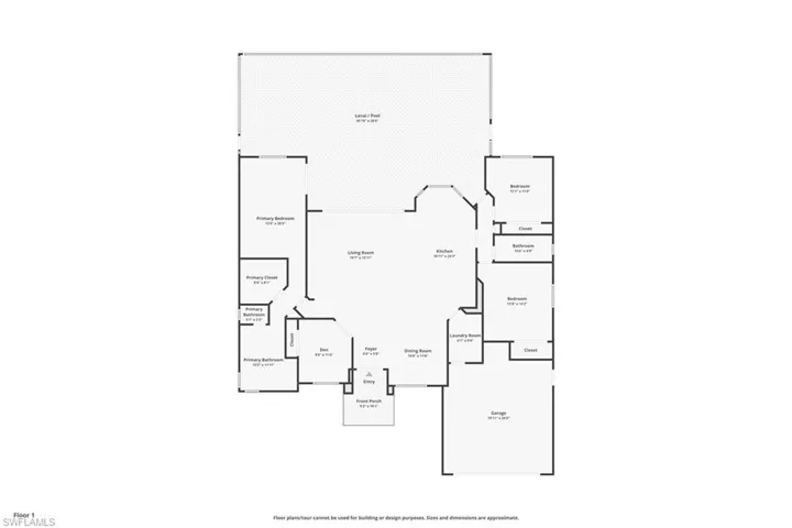Approximate floor plan
