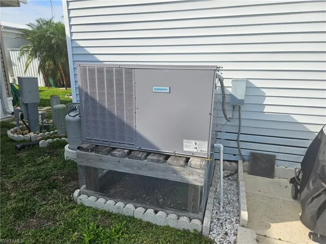Exterior details featuring central air condition unit