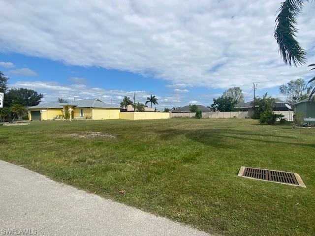 Vacant Lot- view from street