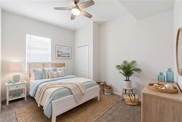 Virtually Staged 3rd Bedroom