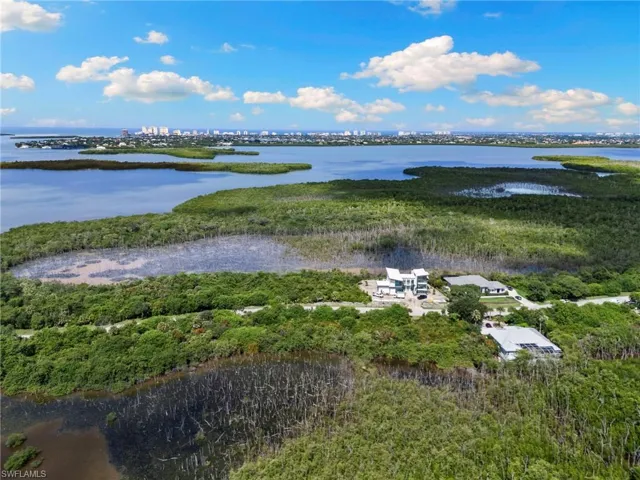 View looking west at Barfield bay and Gulf
