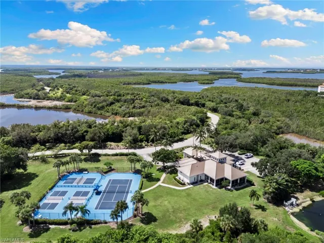 Community center with tennis pickleball courts