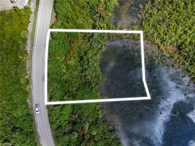 from above