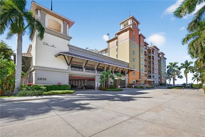 Side view of complex